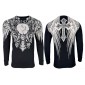 Футболка с длинным рукавом 3XL XTREME COUTURE by AFFLICTION Men LONG SLEEVE THERMAL Shirt DAGGER SKULL Biker